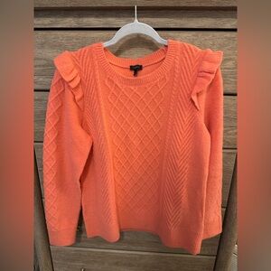 Sweater with shoulder detail